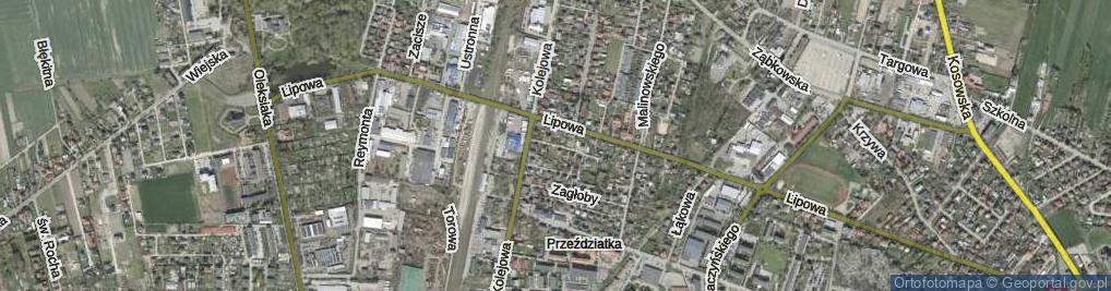 Zdjęcie satelitarne Kordeckiego Augustyna, ks. ul.